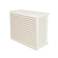 Cache climatiseur DECOCLIM ALU Blanc creme - Taille L
