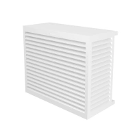 Cache climatiseur DECOCLIM ALU Blanc - Taille L