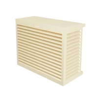 Cache climatiseur DECOCLIM ALU Ivoire clair - Taille M