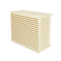 Cache climatiseur DECOCLIM ALU Ivoire clair - Taille L